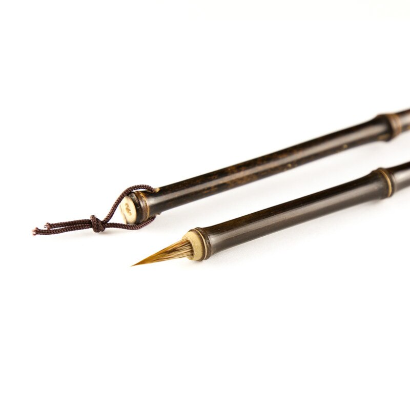 Wolf Hair Calligraphy Pen Chinese Small Regular Script Writing Brush Chinese Painting Weasel Hair Writing Brush Tinta China