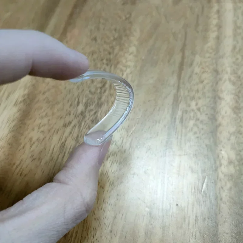 1 Blatt selbstklebende Puffer-Pads, Silikon-Türstopper, Schrank-Stoßstangen, Wandschutz, Möbel, Kühlschrank, Anti-Crash-Pad