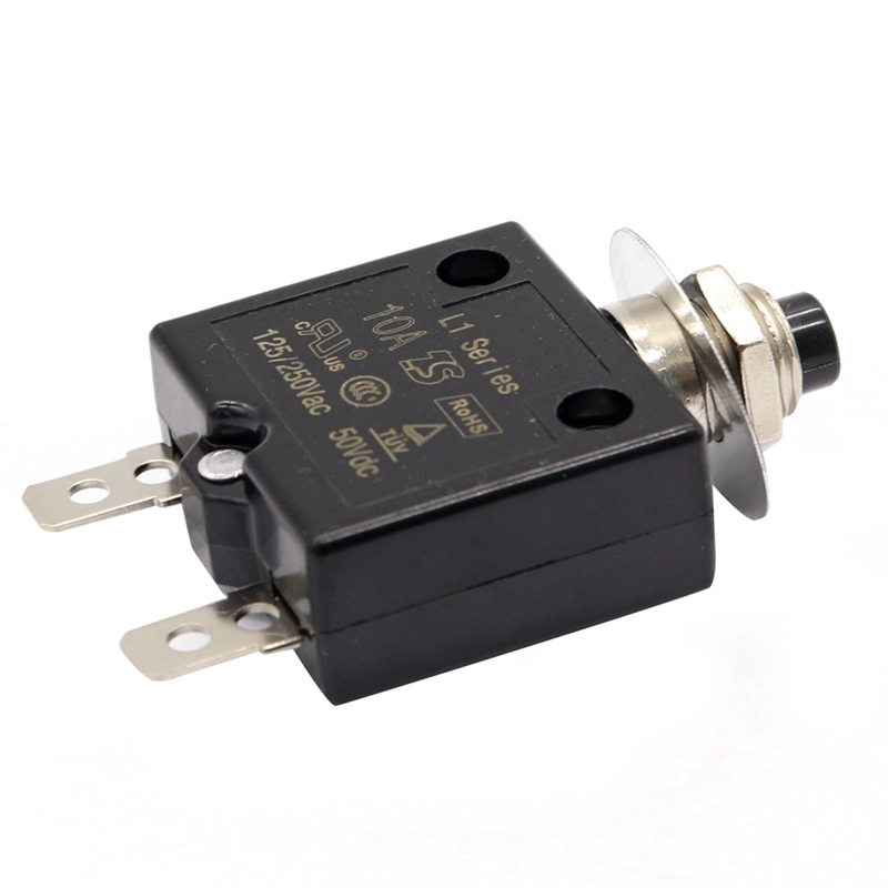 10 Stuks Automatische Reset Overbelastingsbeveiliging, Ac125 20a Zekering Thermische Schakelaar Stroomonderbreker Huidige Overbelastingsbeveiliging Kinderen Speelgoedauto(15A
