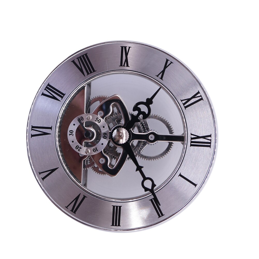 1pc Gear Wall Clock Durable Lightweight Silver Movement Gear Wall Clock for Friends Co-worker Family