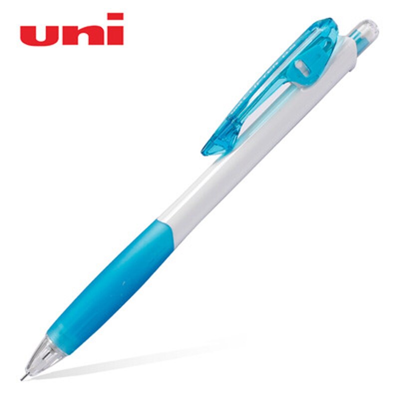 Portalápices mecánico japonés UNI de 0,5mm, M5-118 de lápiz de Color para la escuela, suministros de escritura de oficina, 6 colores disponibles, 1 unidad: 1pc Light Blue 0.5mm