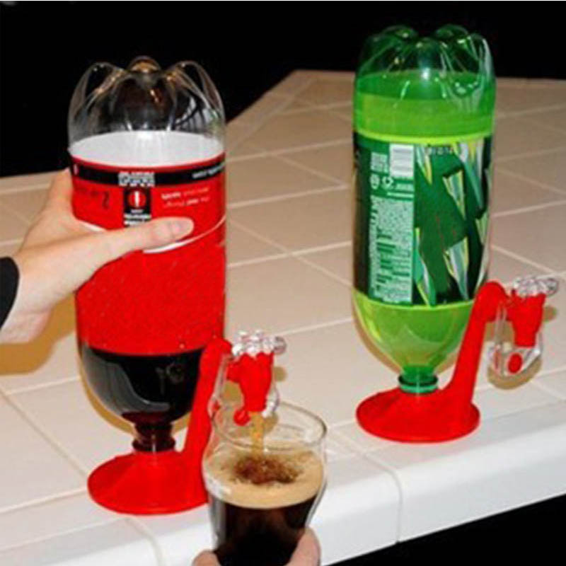 Saver Soda Dispensers Portable Soda Beverage Dispenser Bottle Coke Upside Down Machine Switch for Party Upside Down Tools