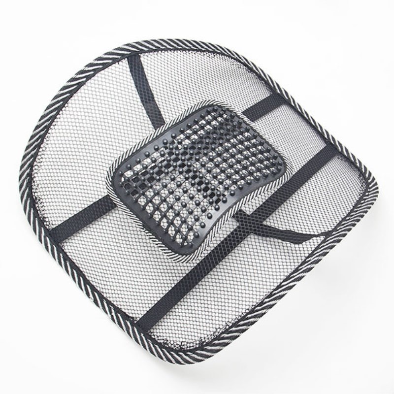 Chair Back Support Massage Cushion Mesh Relief Lumbar Brace Car Truck Office Home Cushion Seat Chair Lumbar Back Support Chair
