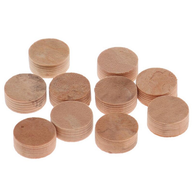 10 stk vandnøgle vandnøgle spytventil korkpude til trompet trombone reparation tilbehør diameter 9mm tykkelse 4mm