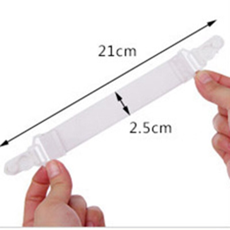 4 Stuks Nylon Gesp Elastische Band Voor Lakens Super Praktische Sprei Non Slip Sheet Fixer Houder Beddengoed Artikel Accessoire