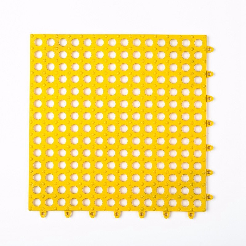 1pc Bathroom Carpet Shower Mat Non-slip Bath Mats Bathroom Square PVC Bathmats for Home Kitchen Floor Mats For Toilet Bath Rug: Yellow
