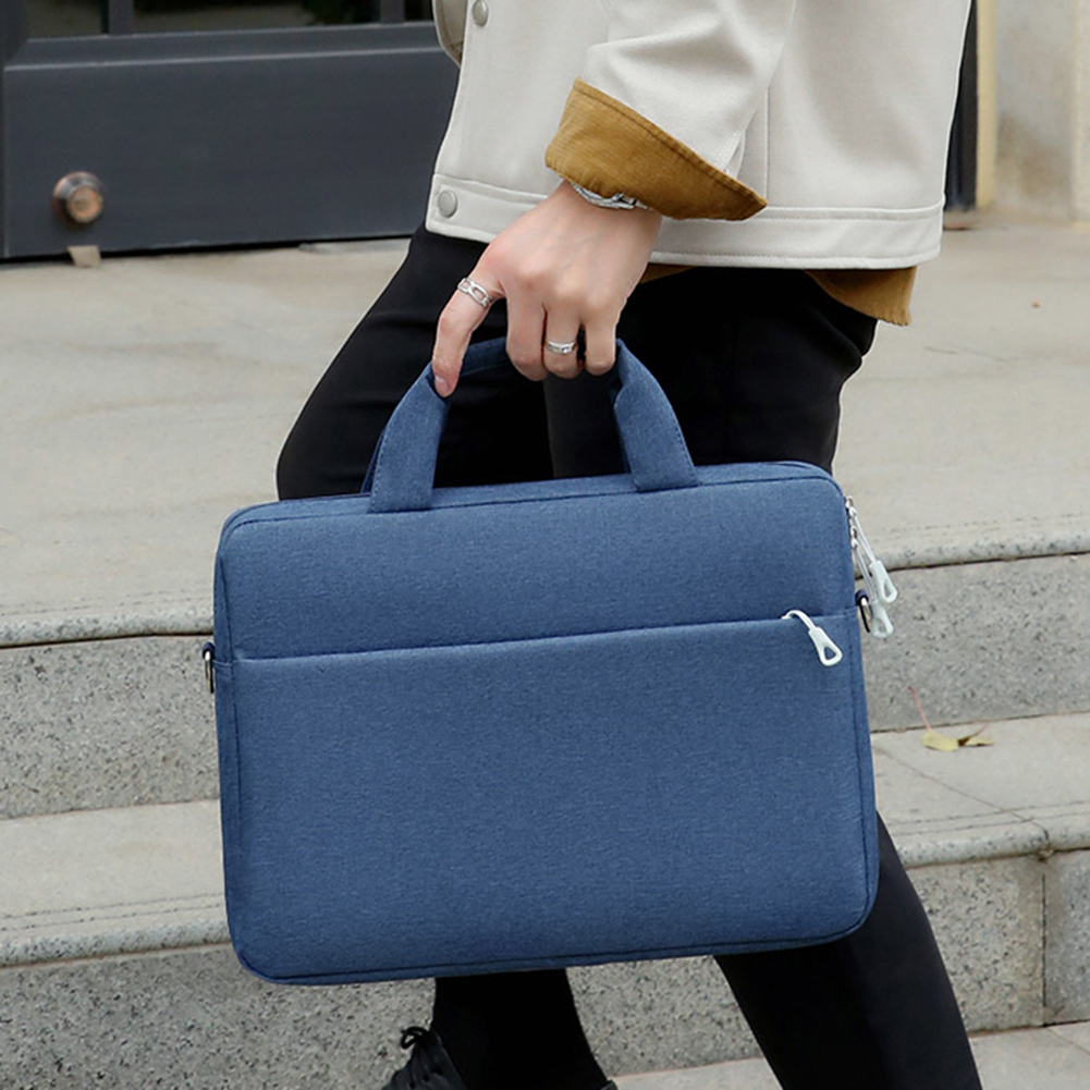 Torba na laptopa Torba na laptopa na laptopy 15 cali Smukła, minimalistyczna przenośna teczka z uchwytem na podróż służbową