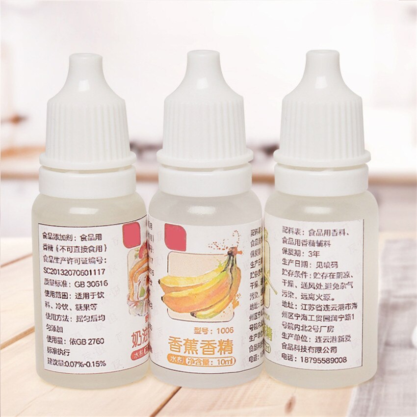 10ML Lebensmittel Klasse Aroma Magie Lebensmittel Duft Getränke Gelee Süssigkeit Speise Wesen Verwendet Für Backen Kekse Milch Handgemachte Seife gewürz