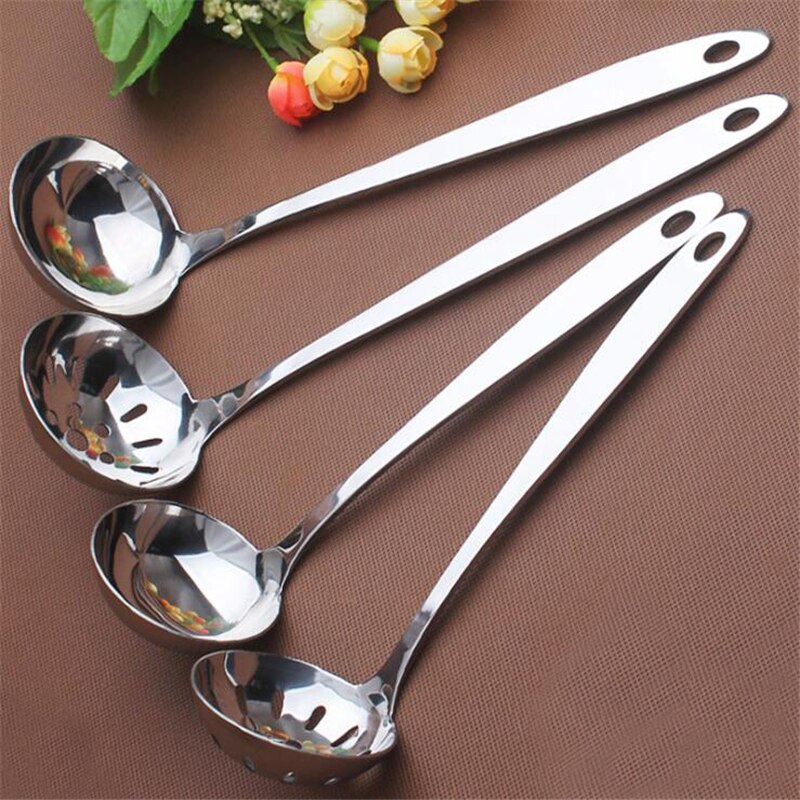 Cuillère passoire en acier inoxydable, épaissie, Pot , cuillère passoire, cuisine Restaurant, cuillère passoire, Gadgets de cuisine 1 pièce