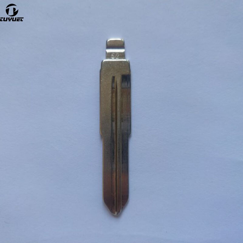 62#  erstatning flip fjernbetjening nøgleblad bil nøgle blank til mitsubishi lancer galant outlander pajero fjernbetjening (venstre slot) nr. .62