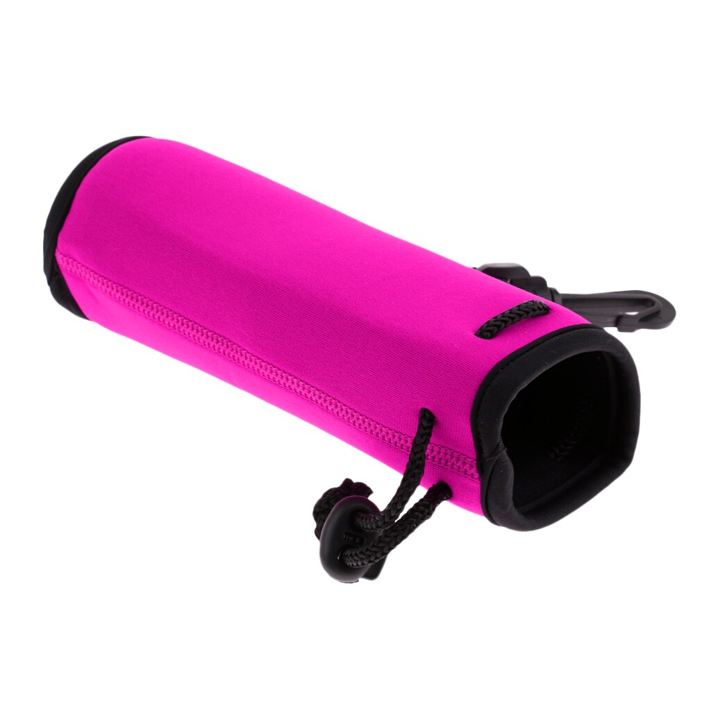 Wasser Flasche Halfter Isolierte Neopren Wasser Flasche Kühler Abdeckung Hülse Tote Tasche für Frauen Männer Radfahrer 500ml (16,9 UNZEN)