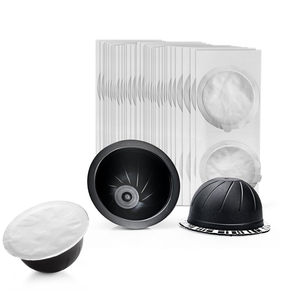 Food-Grade Nespresso Vertuo Refillable Cover Seal Sticker Nespresso Vertuoline Adhesive Coffee Capsule Brewer Lid Foil 62MM