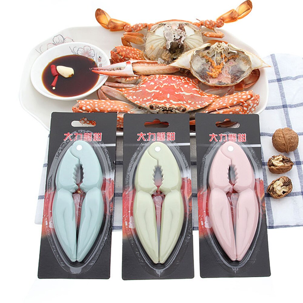 Crab shape Crack almond Walnut nut Cracker Pecan Hazel Nutcracker Sheller Clip Tool Kitchen accessories Gadgets tool