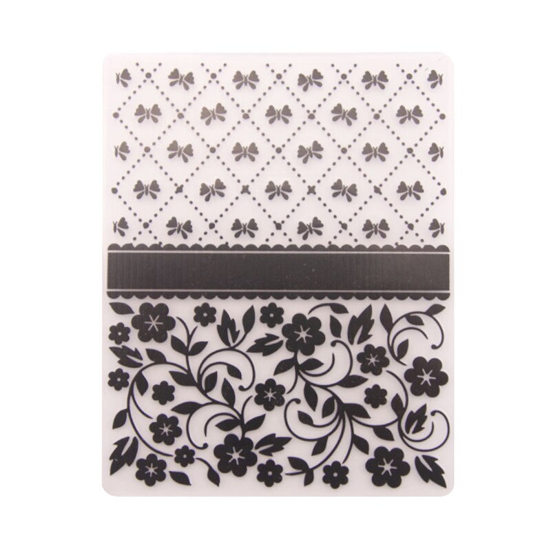 1 pcs Embossing Folders DIY making Paper Cards Craft Card stencil Scrapbook Template Plastic transparent Stamps Wedding Decor