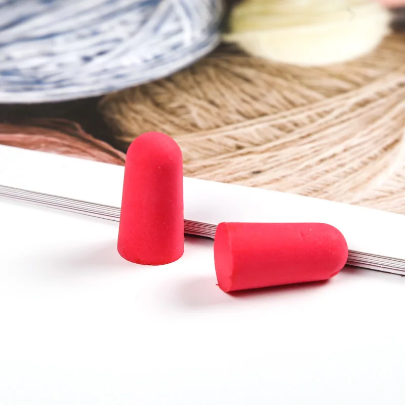 1PCS Oordopjes Ruisonderdrukking Slaap Anti Annuleren Muziek Geluidsisolatie Oordopje Bescherming Schuim Slapen Herbruikbare Oordoppen