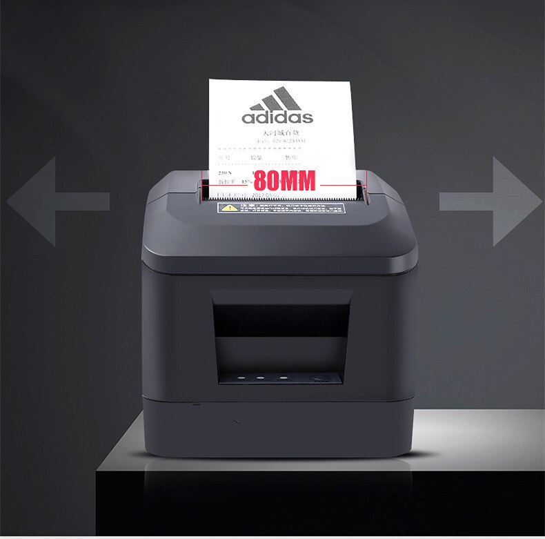 Factory outlets pos Ticket printer 80mm thermal receipt printer automatic cutting USB port or Ethernet ports