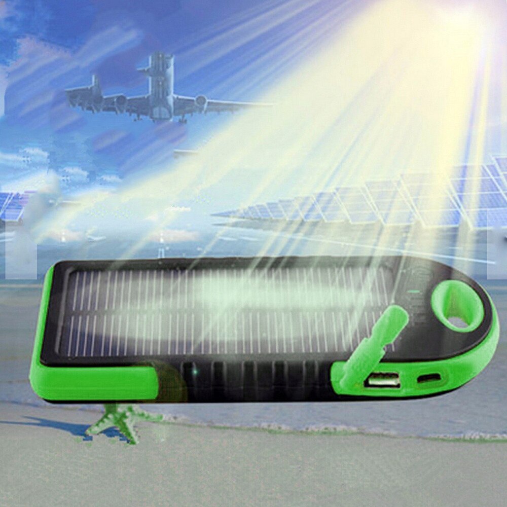 LED draussen Reise Dual USB Solar- praktisch Energie Bank fallen Ladegerät DIY Bausatz: C