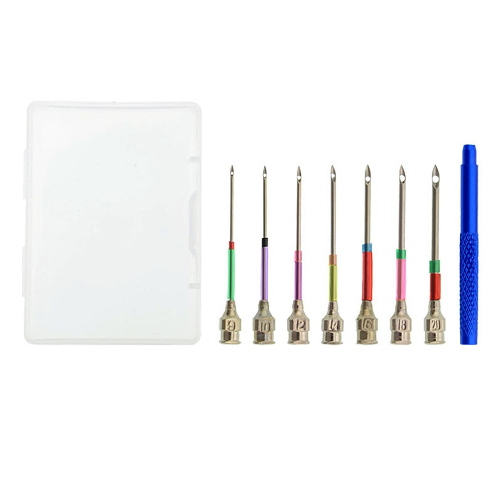 Magic Embroidery Pen Set Practical Abs Plastic Diy Crafts Home Diy Interchangeable Punch Needle Sewing Accessories #T1P