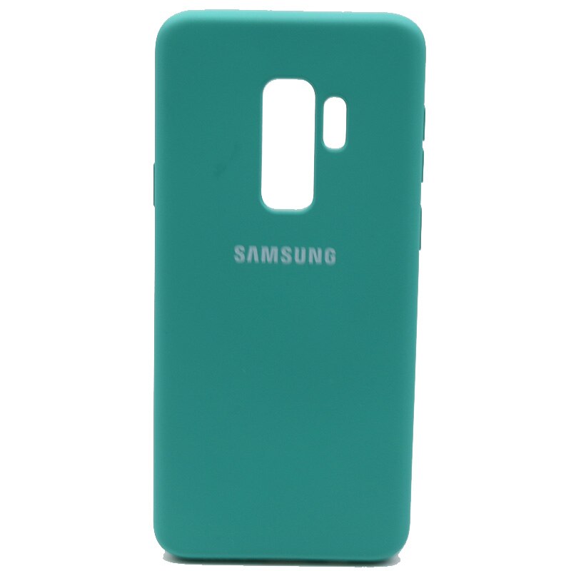 Samsung Galaxy S9/S9 Plus S9 + Seidige Silikon Abdeckung Soft-Touch-Oberfläche Zurück Schutzhülle Für Samsung s9/S9plus: For S9 / Fruit green