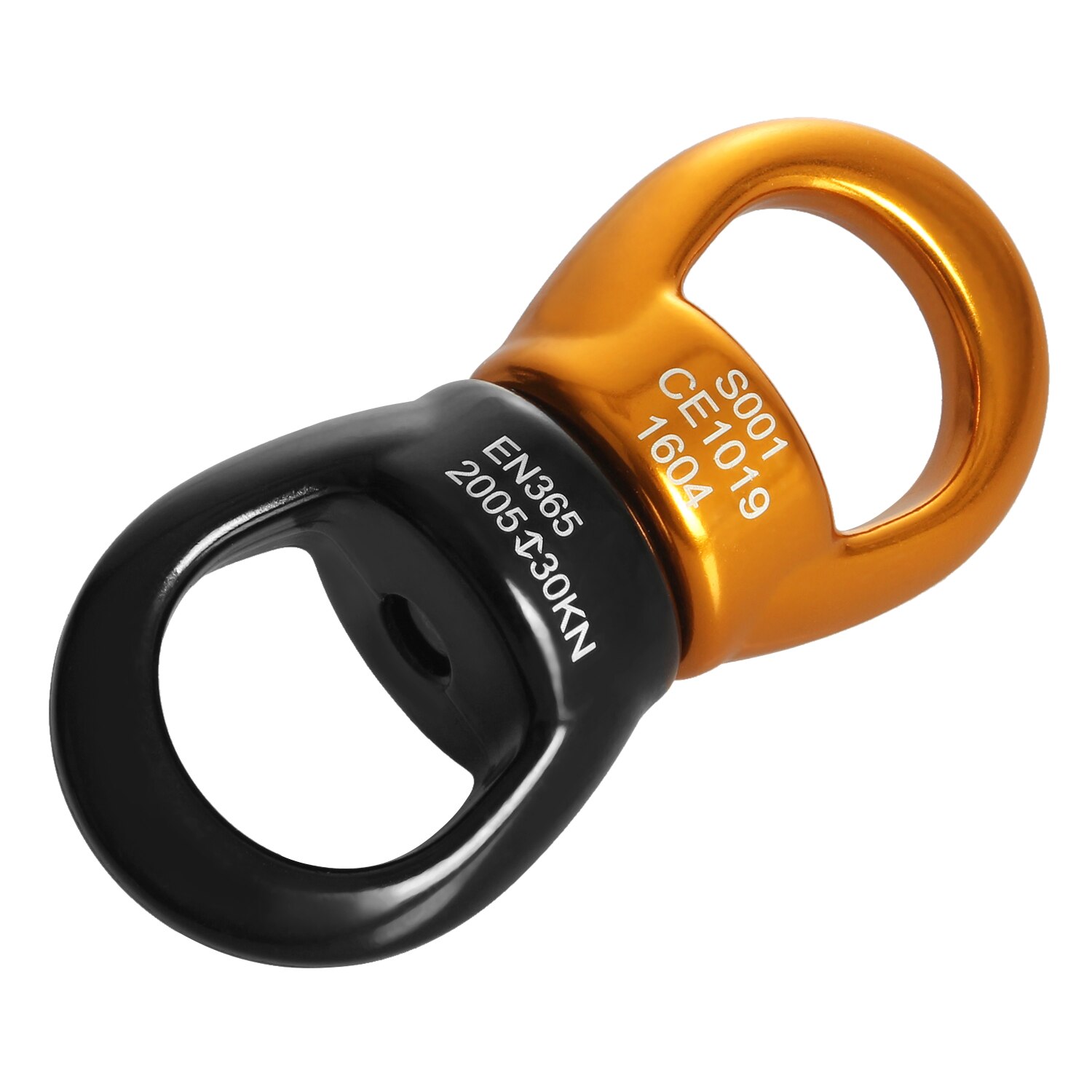 Lixada Swing Swivel 30kN Safest Rotational Device Swing Spinner Carabiner Swivel Climbing Rope Swivels for Web Tree Swing