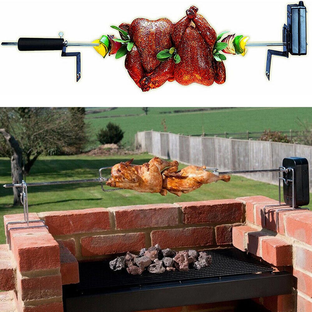 Newly Universal Grill Rotisserie Kit Complete BBQ ... – Grandado