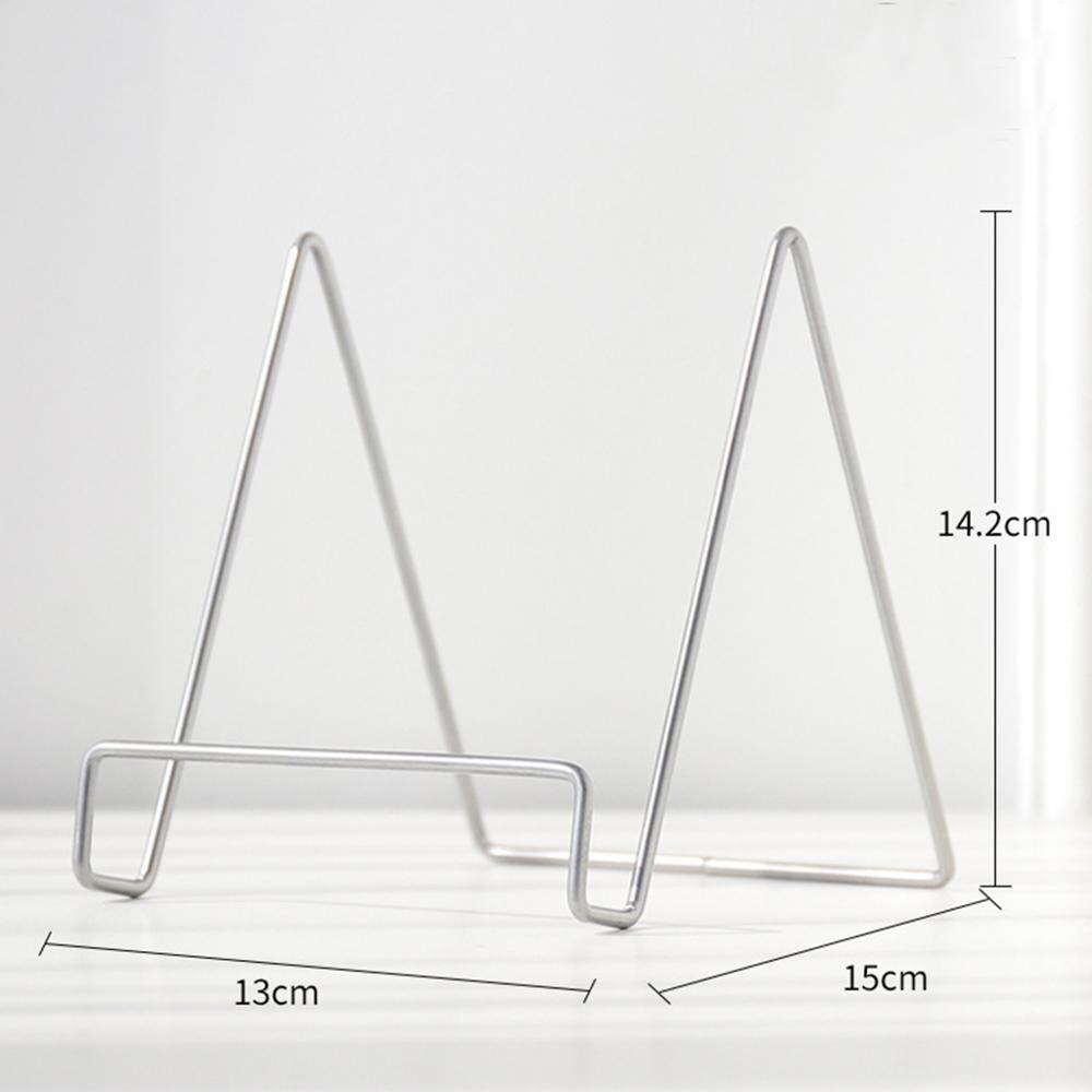 Zware Ijzeren Display Schildersezel Holder Draad Display Stand Kom Plaat Fotolijst Boek Kunstwerk Beugel Metalen Display Rack