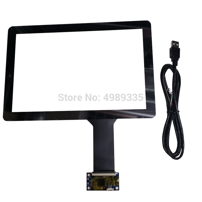 10.1 inch capacitive touch screen, external constant-width bezel, linux window, Android system, plug-and-play without drive