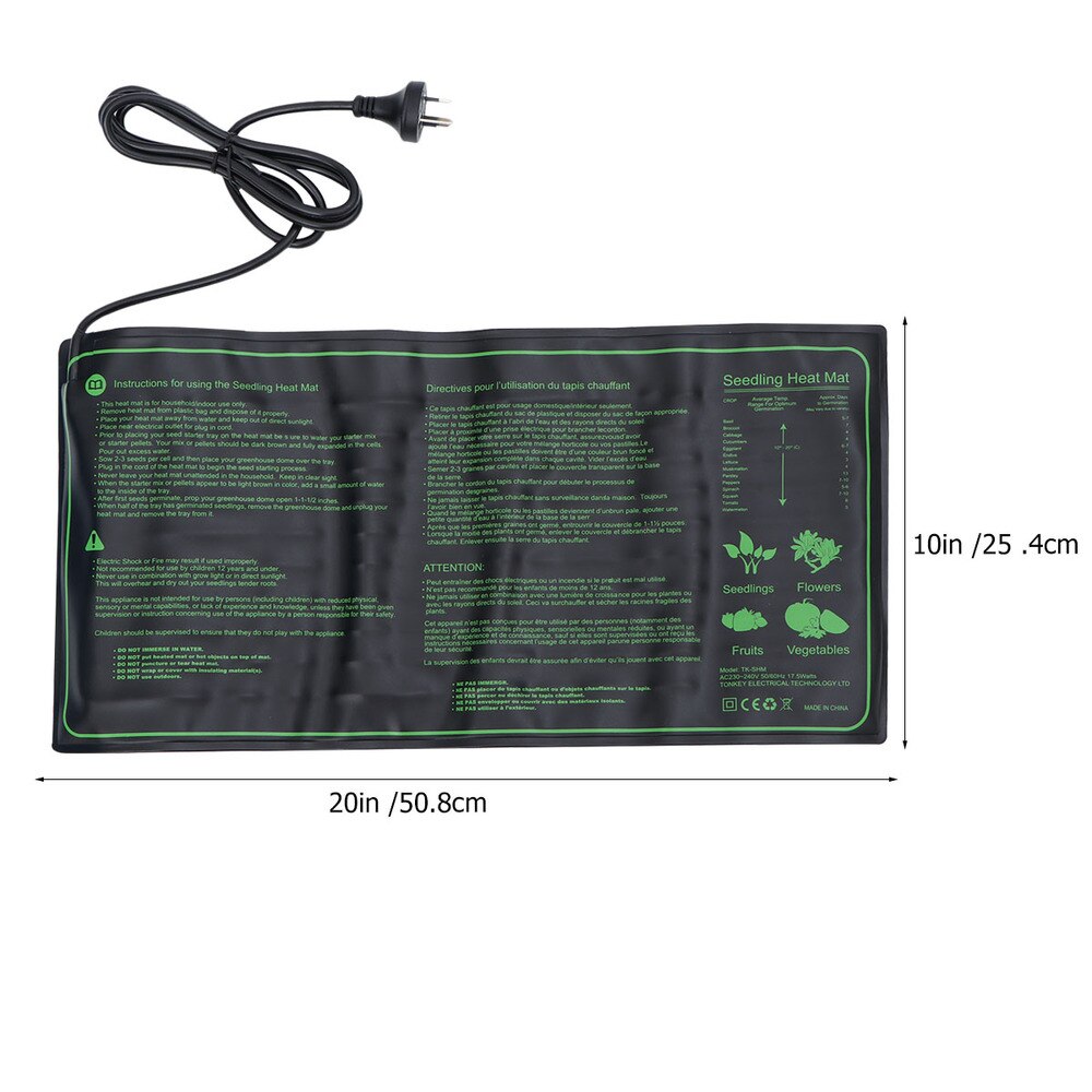 1PC Lightweight Reusable Practical Durable Beeding Heat Mat Greenhouse Home