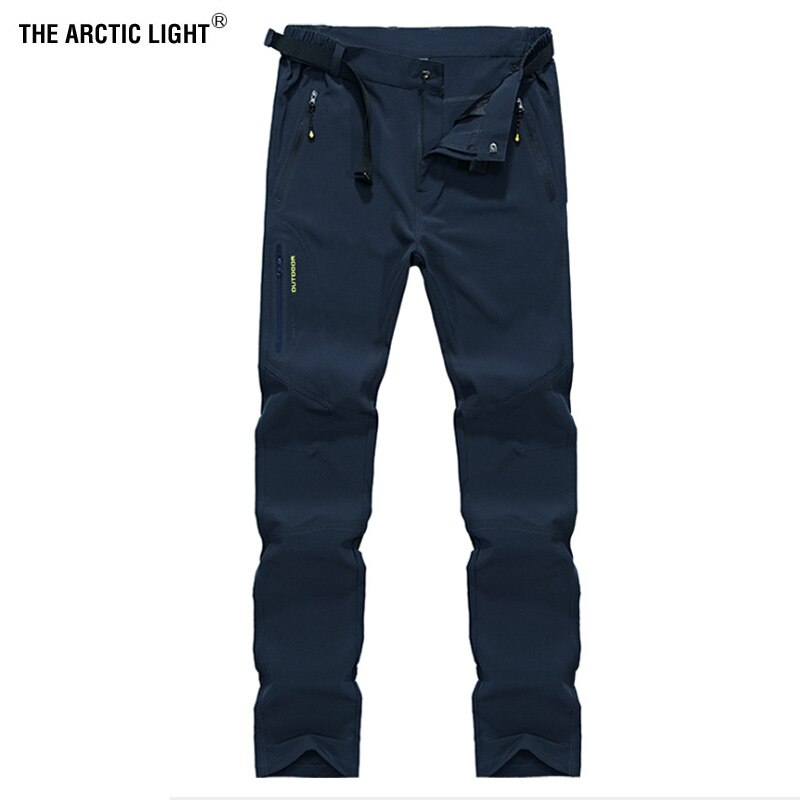 Arktiset kevyet miesten pikakuivahousut ulkoilu hengittävät retkeily kuivat pikahousut vaellus kalastus kesähousut: Laivasto / 4xl