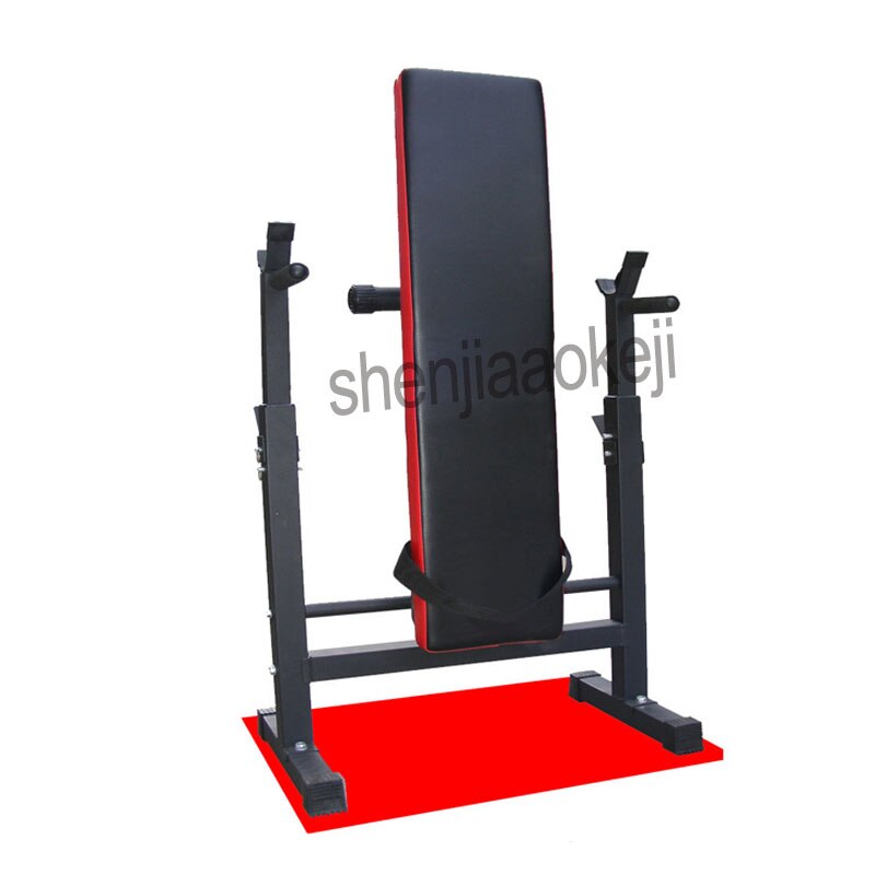 Multifunktionel vægtbænk vægt træningsbænk barbell rack husholdnings gym træning håndvægt fitness træningsudstyr 1pc