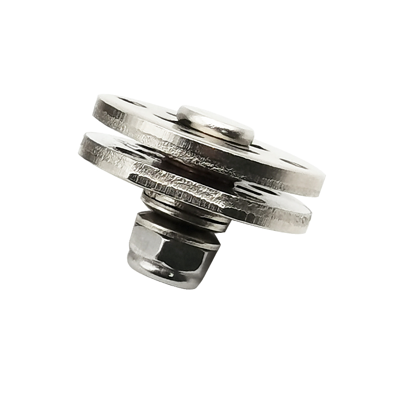 Charnière ronde avec arbre d'amortissement, couple rond, joint de couple réglable, accessoires de bras de rotation résistants à 360