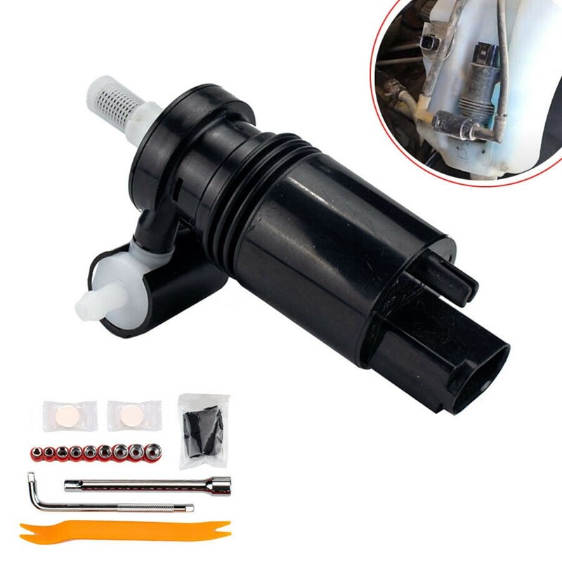 05179153AC 05179153AB 05152075AC Windshield Washer Pump Assembly for Jeep Compass Cherokee Commander Dodge Chrysler