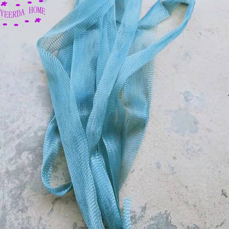 Cylindrical mesh Self made inverted beard mesh Monofilament fishing net Shrimp net bag net cage raw material