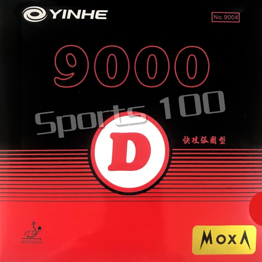 Yinhe 9000d 9000 d 9000- d kviser i bordtennis pingpong gummi gummi med svamp oppføringen