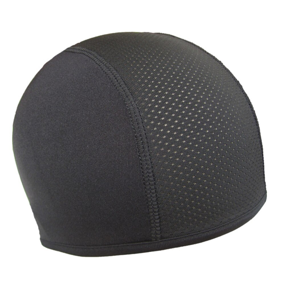 Riding Small Cloth Hat Helmet Inner Liner Quick Dry Outdoor Cap for Boys Men Black: Default Title