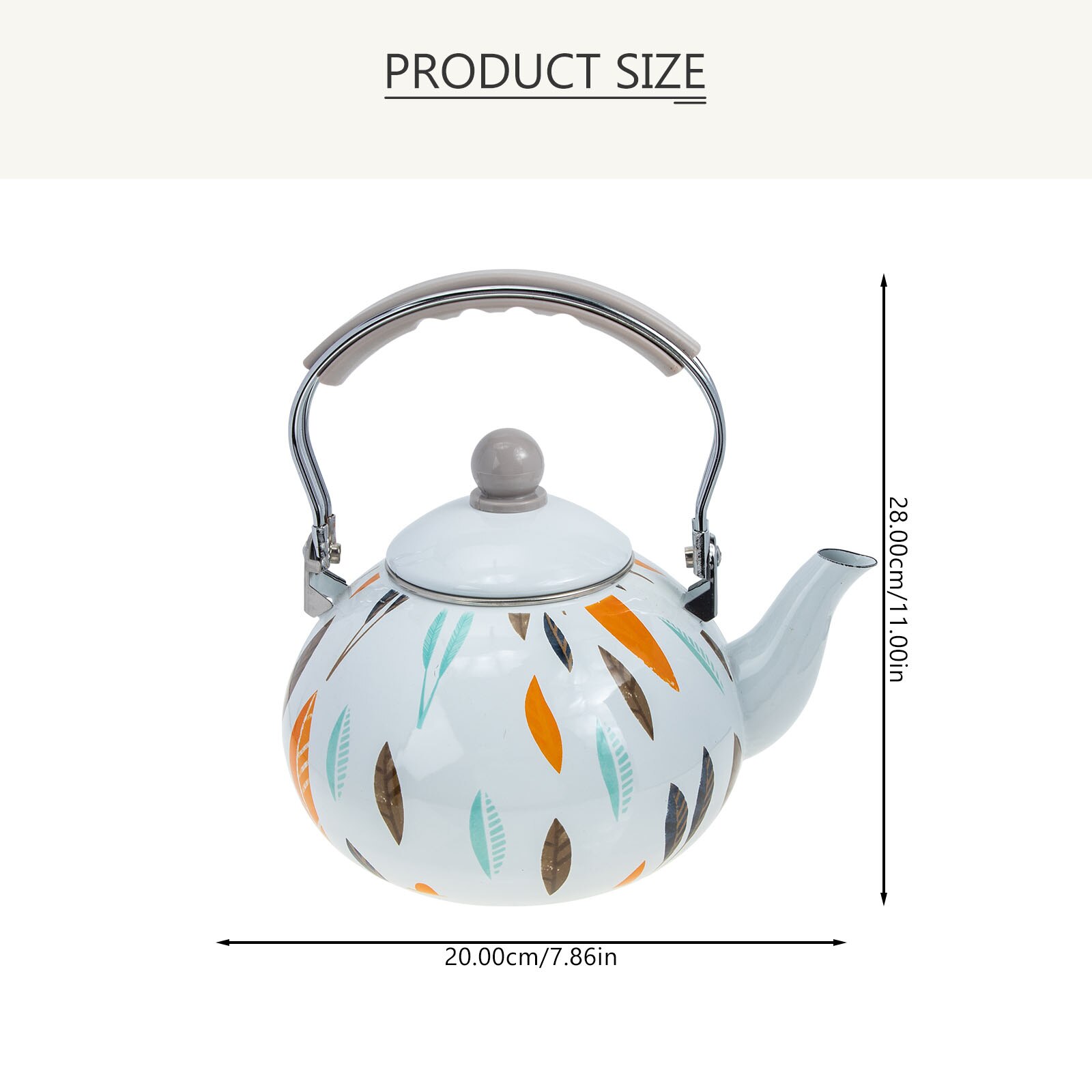 Thuis Emaille Waterkoker Water Verwarming Ketel Elegante Water Ketel Water Pot