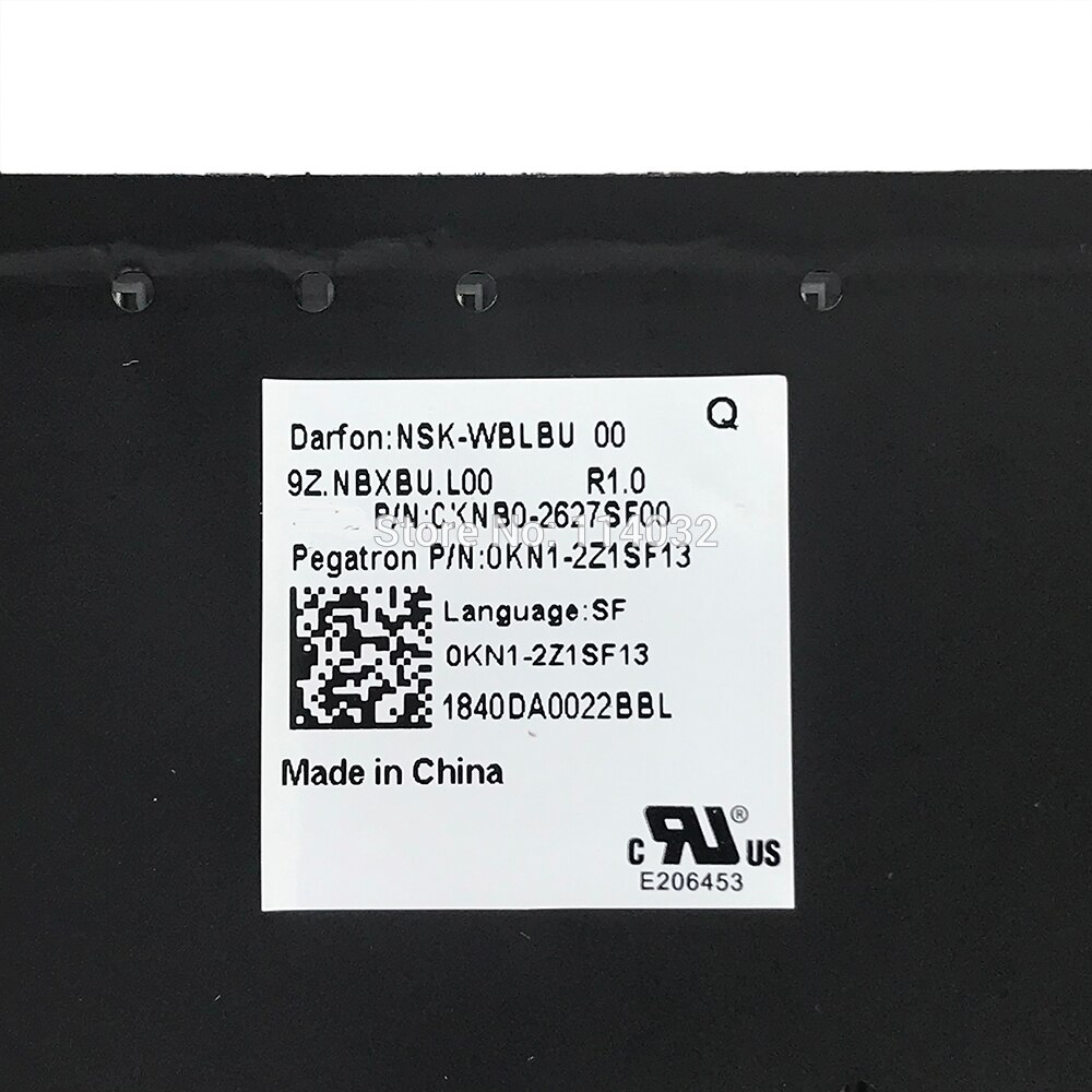 Vervanging Toetsenborden UX430 Backlight Toetsenbord Voor Asus Zenbook UX430UQ Uar Ne Noorwegen Sw Zwitserse Zwart Laptops Kb Nsk Wblbu Schroeven