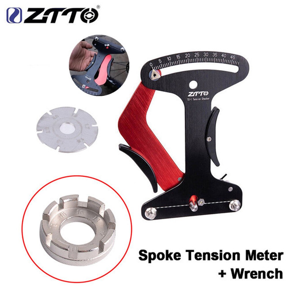 ZTTO bicycle tool spoke tension meter spoke radiation inspection indicator wire wheel set adjustment tool TM-1 competition