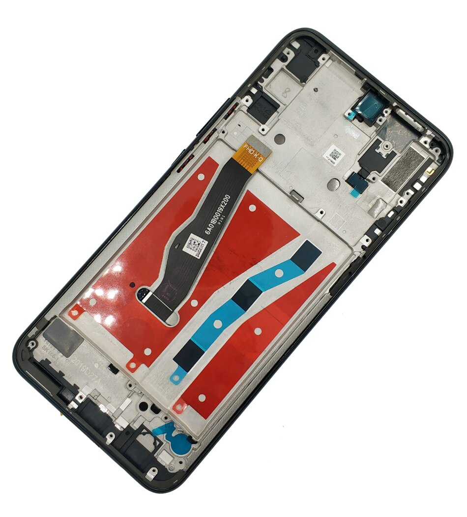 Voor Huawei Honor 9X Lcd Display Frame Touch Screen Digitizer Vergadering Voor Honor 9X Pro Display Touchscreen Reparatie Onderdelen