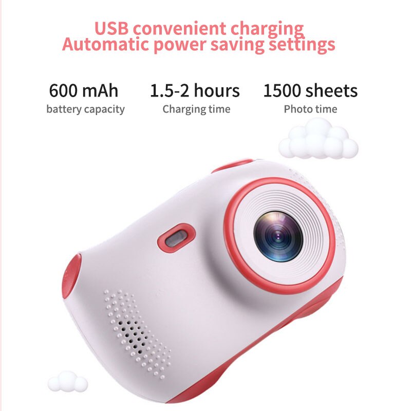Kids Camera 2.0 Inch Ips Scherm Foto Video Camera Cartoon Digitale Video Camera Voor Kinderen 1080P Hd 18MP Kind mini Camera