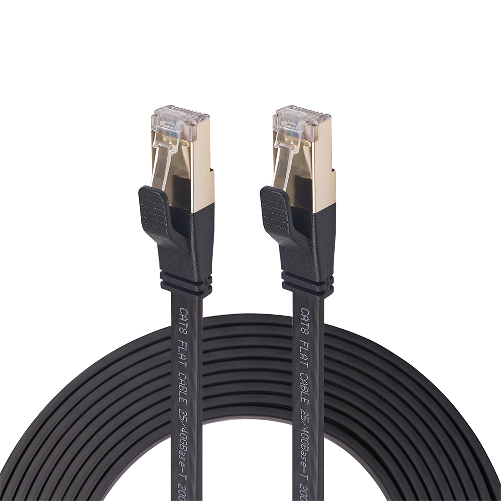 Cat8 0.5M-20M Ethernet Cable SFTP 40Gbps Super Speed Cat 8 Network LAN Patch Cord with RJ45 Connector for Router Modem PC