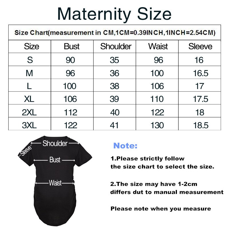 Sommerbrev baby kommer print kvinder graviditetstøj gravid kortærmet t-shirt sjov graviditet top t-shirt plus størrelse s -3xl