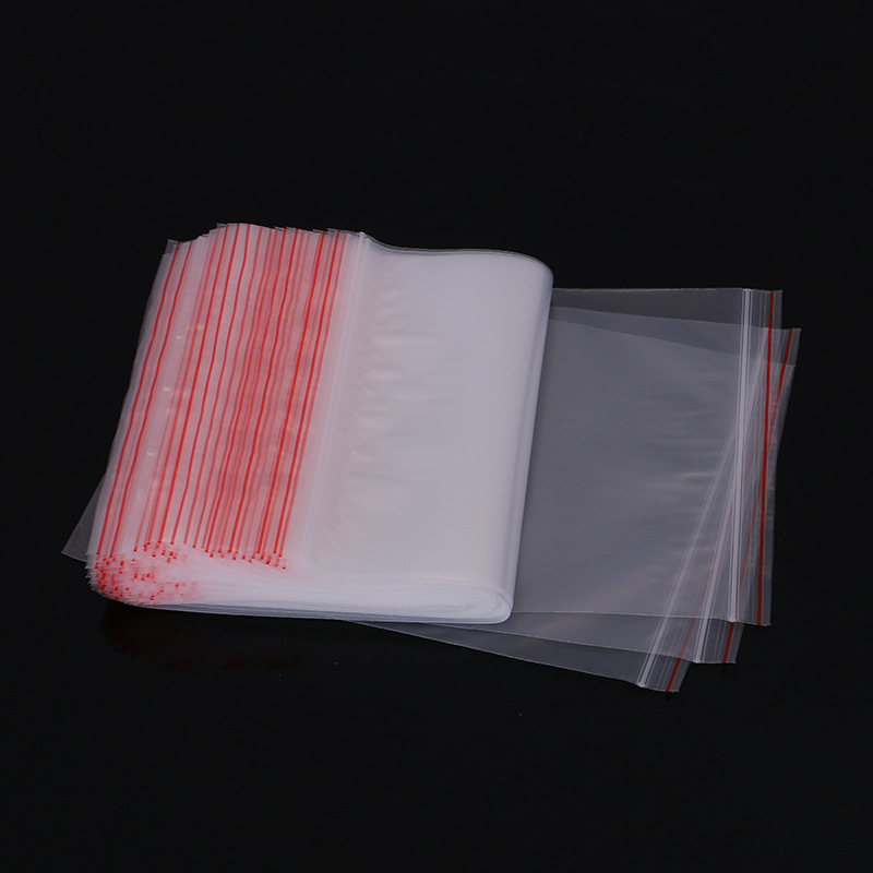 50pcs Clear Small Zip Lock Plastic Jewelry Bag Reclosable Transparent Plastic Package Ziplock Bag Thickness 0.08mm