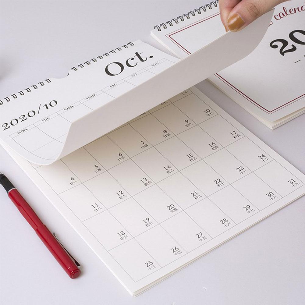 Veggkalender håndmalt diy dagsplan månedlig arbeidsnotatplan veggkalender dagsorden planlegger kalender