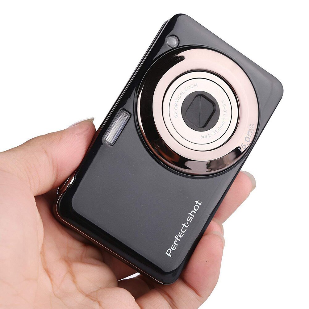 24MP Kids Compact Optical Zoom Portable Digital Camera Colorful Lithium Battery Anti-shake High Definition Video