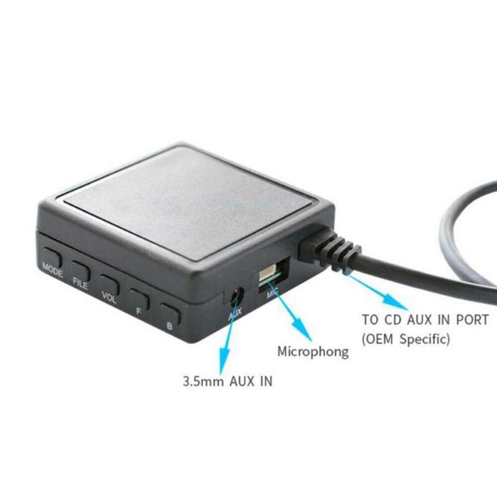 Módulo Bluetooth para tarjeta de Cable auxiliar de llamada, manos libres, IP-BUS para Pioneer, estéreo de coche,