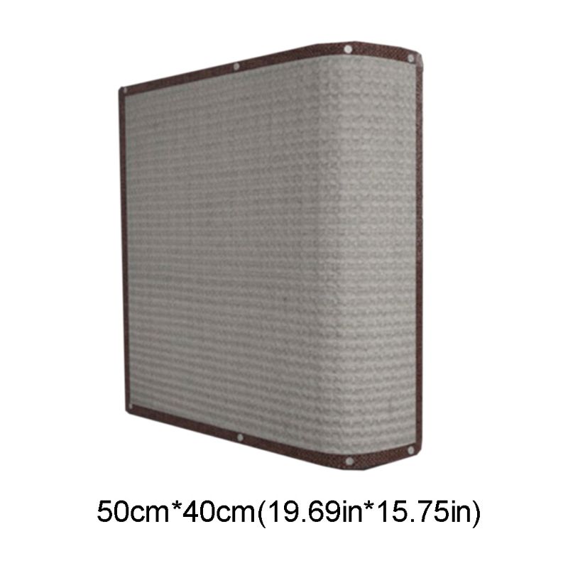 Canapé Protection latérale tapis canapé tapis à gratter avec compartiments Sisal rayure directe