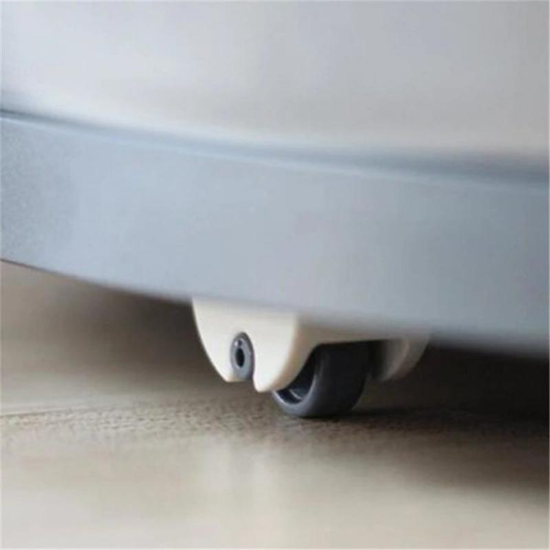 Adhesive Casters Wheel Rollers For Cabinet Drawer Storage Box Trash Can Small Furniture Wheels Hardware Directional Pulleys
