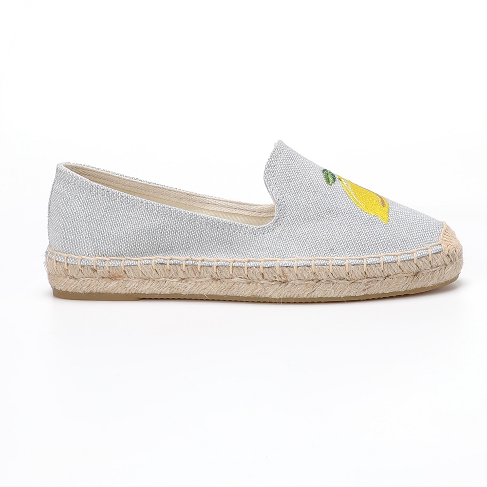 Zapatillas Mujer Casual Sapatos Tienda Soludos Schoenen Flats Maat Grey Sandalen Platform Espadrilles Voor Platte Gesloten Teen