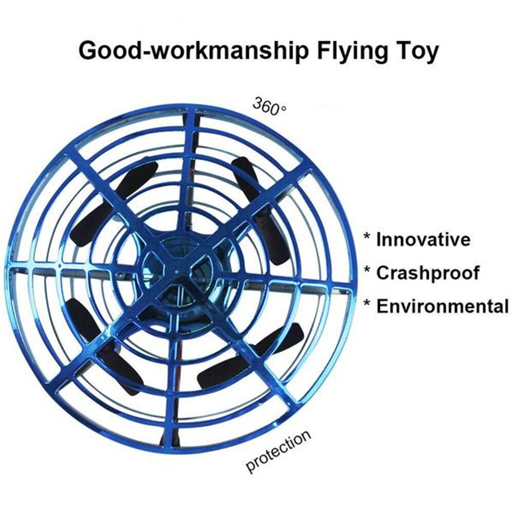 Anti-colisión Vliegende Helikopter magia OVNI de mano Bal Vliegtuigen detección Mini Inductie Drone niños Elektrische Elektronische Sp